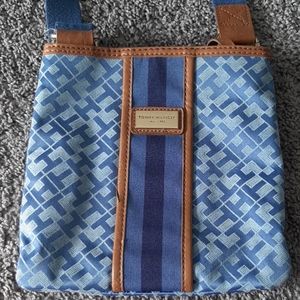 Blue Tommy Hilfiger crossbody bag
